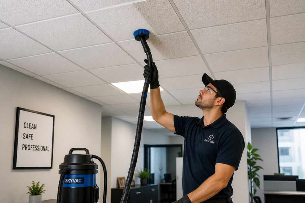 Ceiling Tile Cleaning in Phoenix