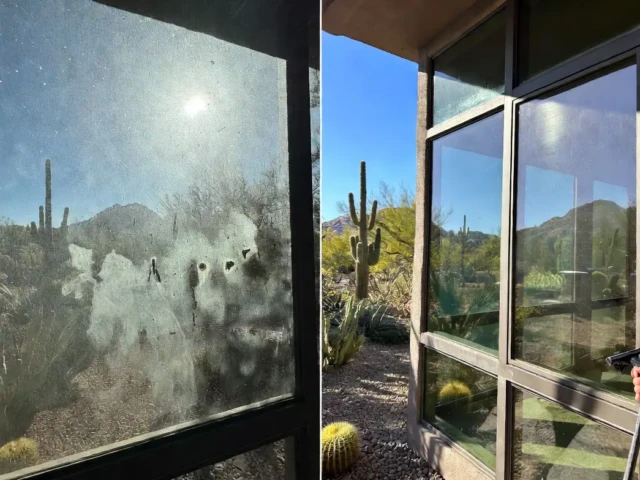 Removing Hard Water Stains from Windows in Scottsdale: Professional Techniques That Work