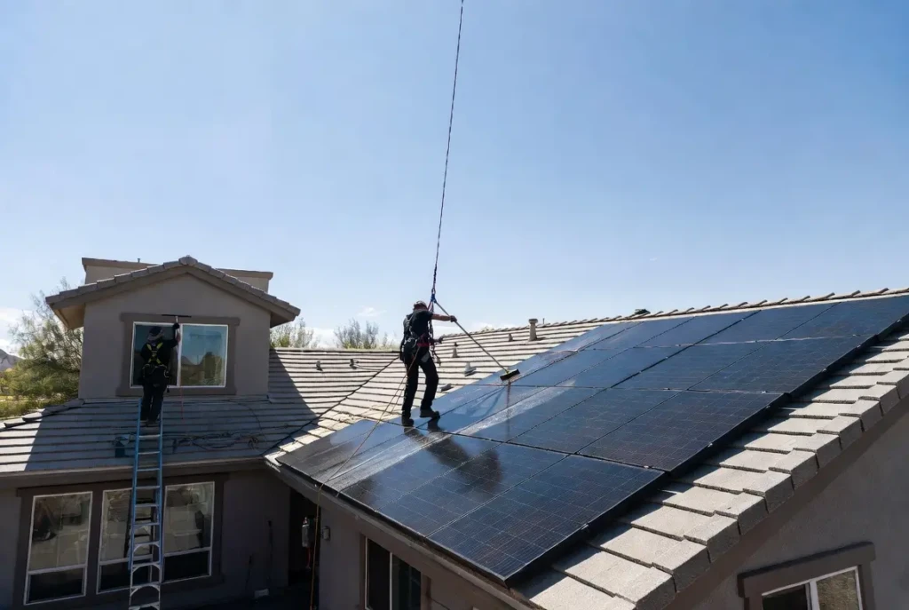 Solar Panel and Window Cleaning in Peoria AZ: Maximizing Energy Efficiency