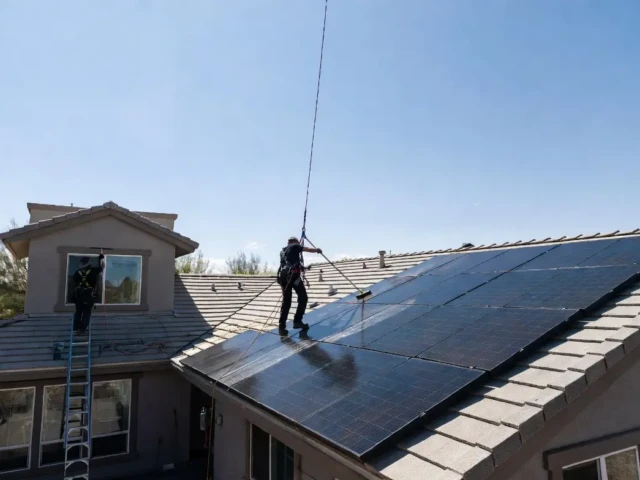 Solar Panel and Window Cleaning in Peoria AZ: Maximizing Energy Efficiency