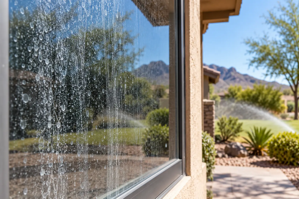 white film on windows Arizona