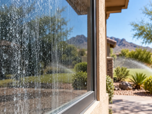 Why Do My Windows Get a White Film on Them in Arizona? Causes and Solutions