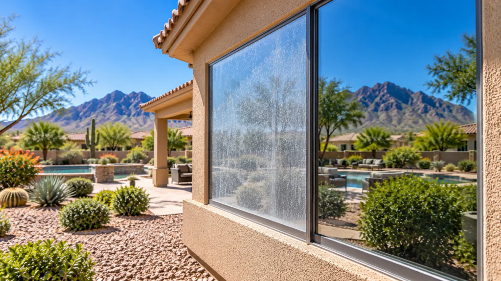 windows cloudy after cleaning